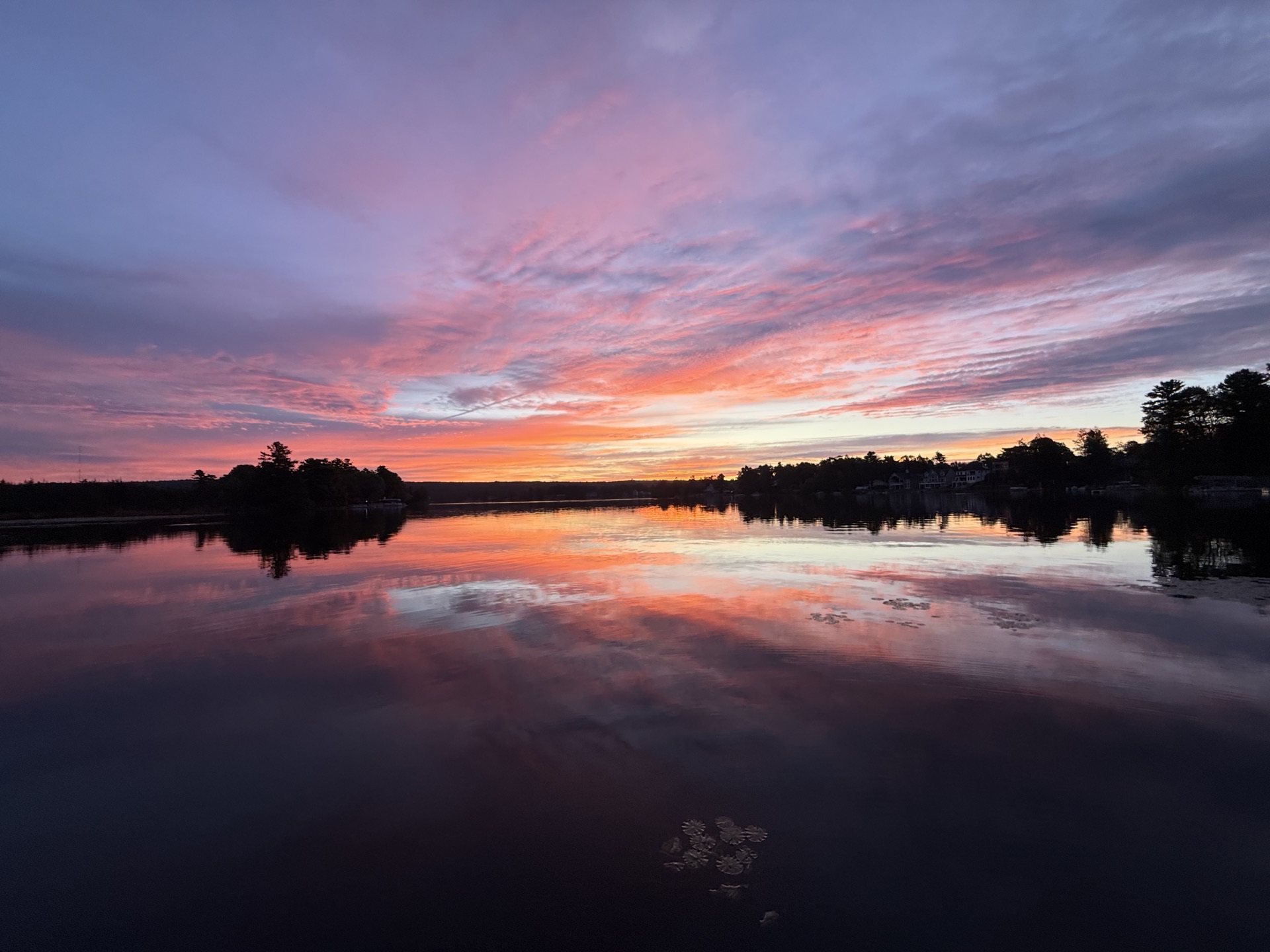 Webster Lake landscape